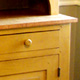 Painted Step Back Cupboard